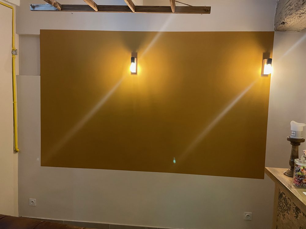 Peinture velours 2 teintes