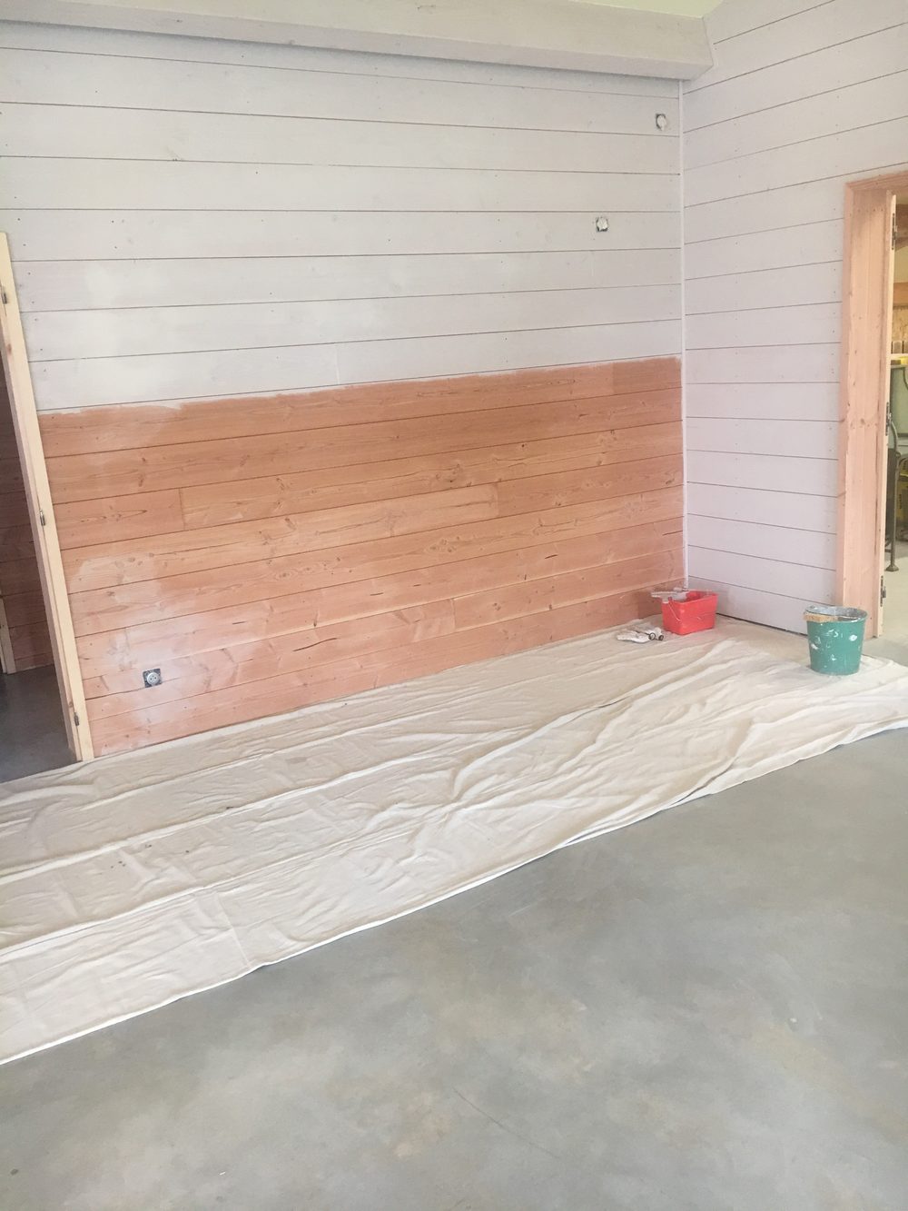Peinture mat chaulée
