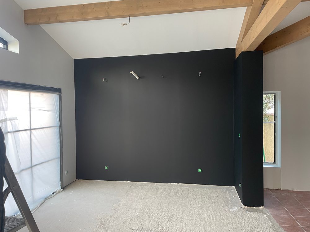 Peinture velours 2 teintes