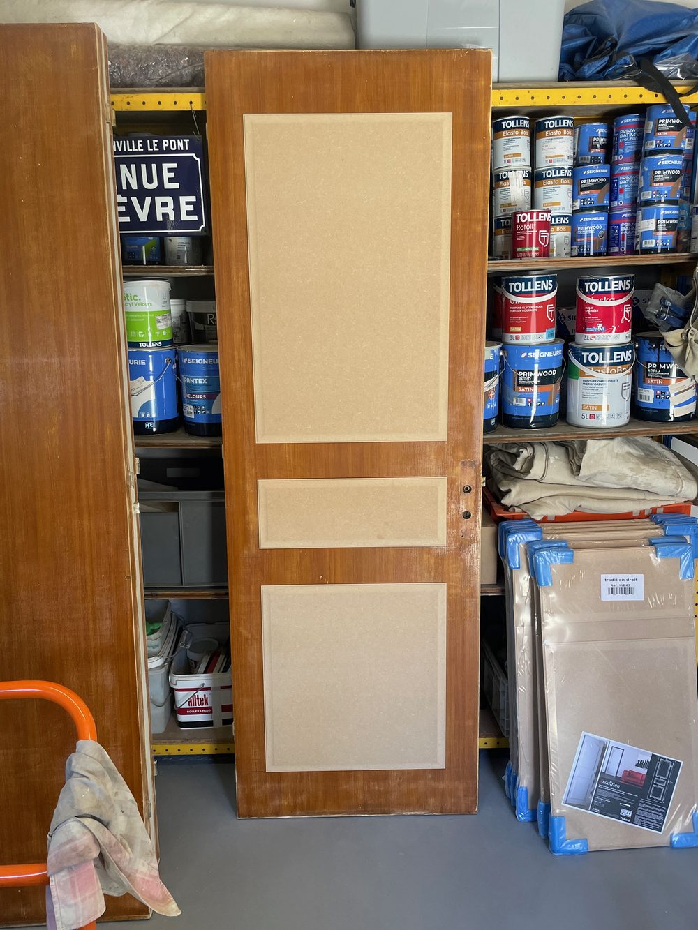Rénovation porte