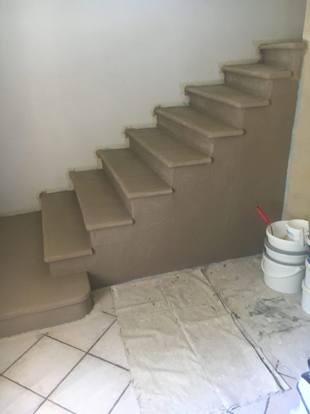 1 ère couche béton ciré