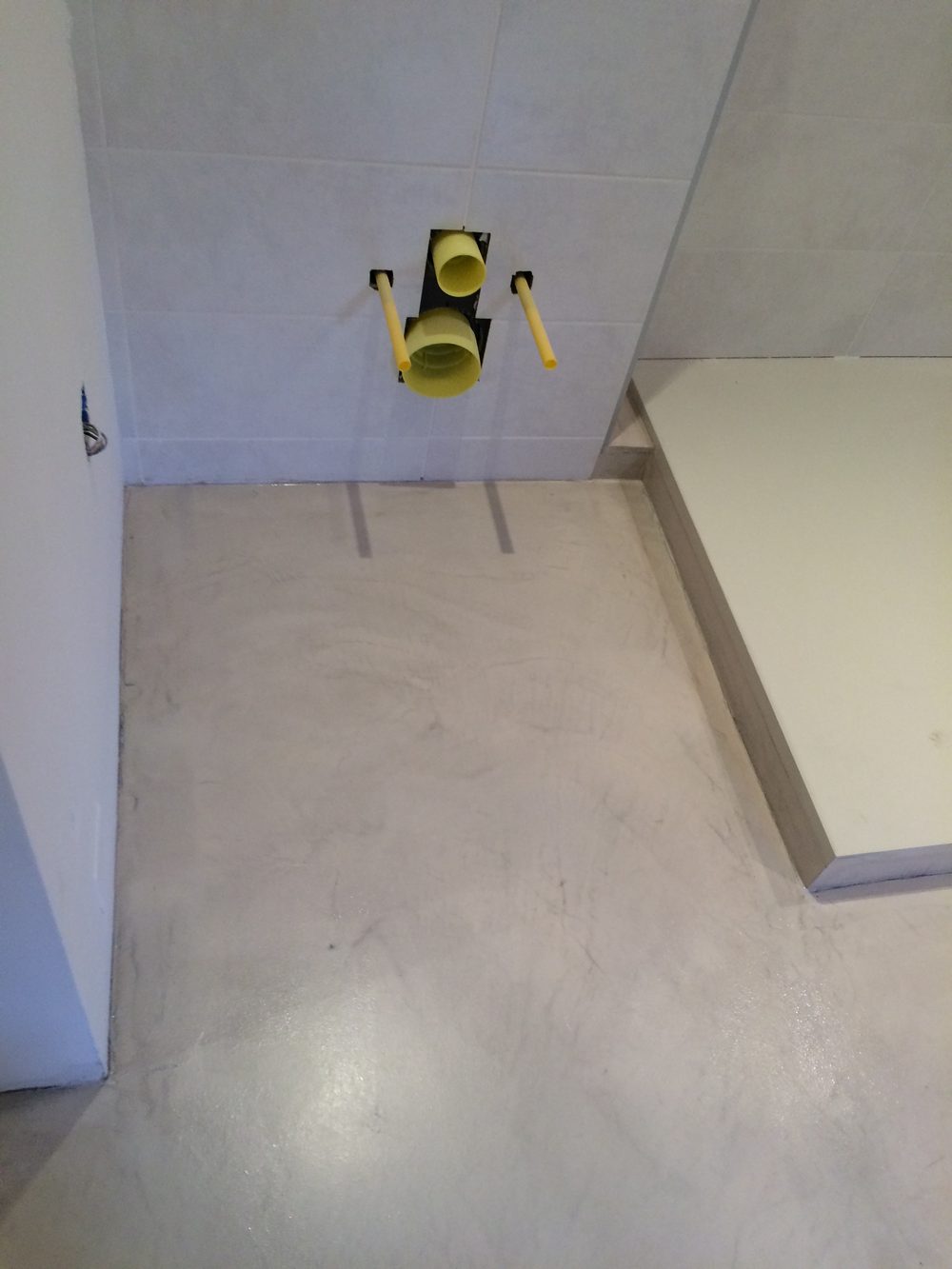 2 eme couche de béton ciré